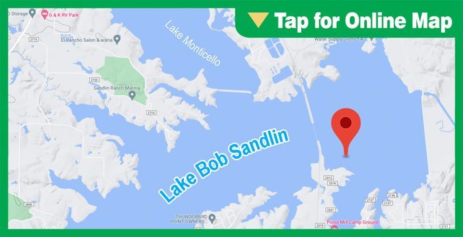 Lake Bob Sandlin: Ridge Main Lake