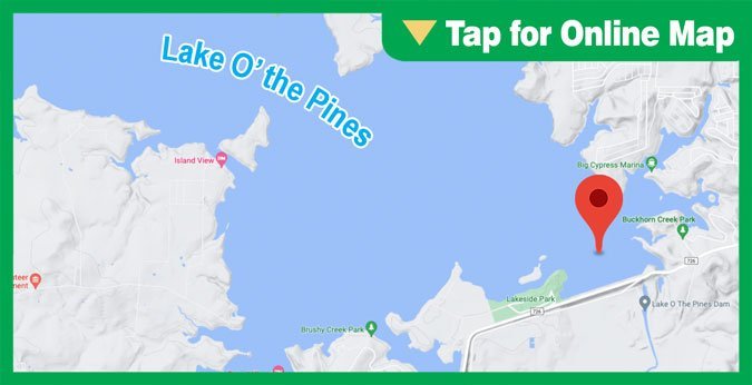 Lake O the Pines: Dam Schooling Area