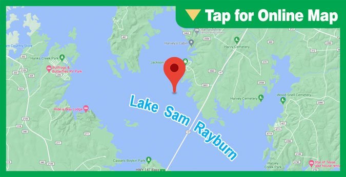 Lake Sam Rayburn: Warsaw Hump