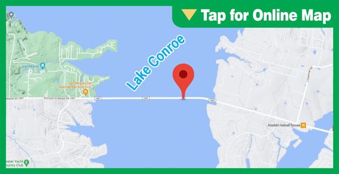 Lake Conroe: 1097 Bridge