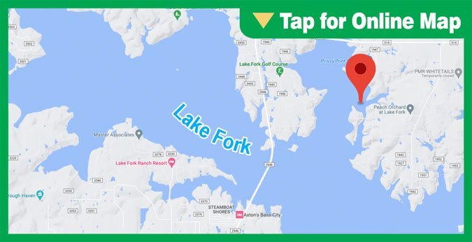 Lake Fork: Major Creeks