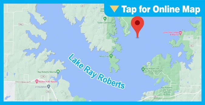Lake Ray Roberts: Main Lake Point